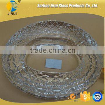 Unique Engraved Crystal Glass Ashtray photo-5