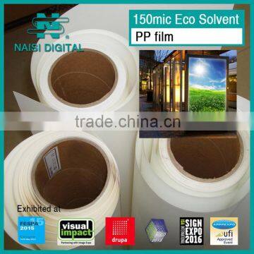 150mic eco solvent matte PP synthetic paper