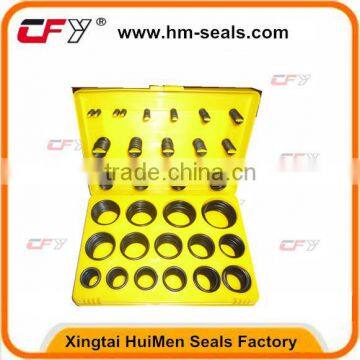 AS-568 Standard series NBR-90 382PCS O ring service kit O ring box for excavator seal