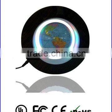 auto spinning and floating globe