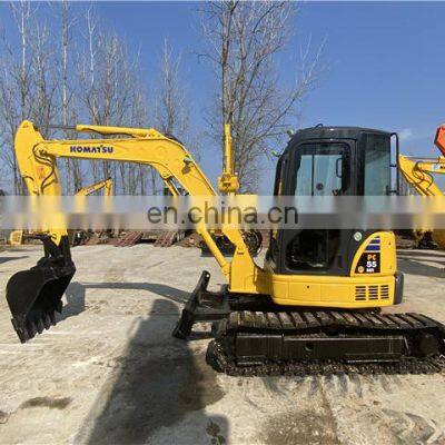 Second hand komatsu pc55 pc50 pc40 pc35 pc30 crawler mini excavator