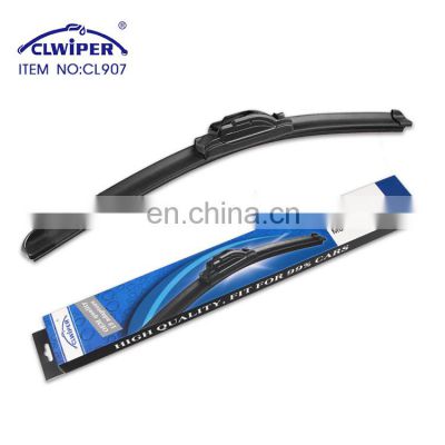 CLWIPER Auto accessories soft windshield wiper blade with 13 adapters for 99% cars