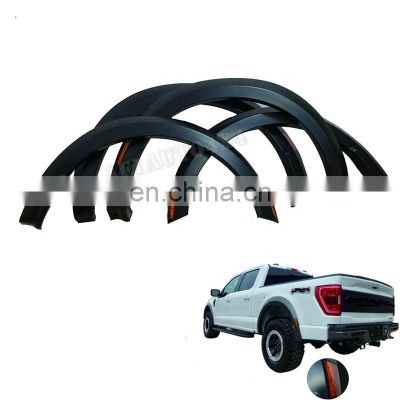 New Arrival Led Amber Light Wheel Arch Fender Flares for F150 2021 up