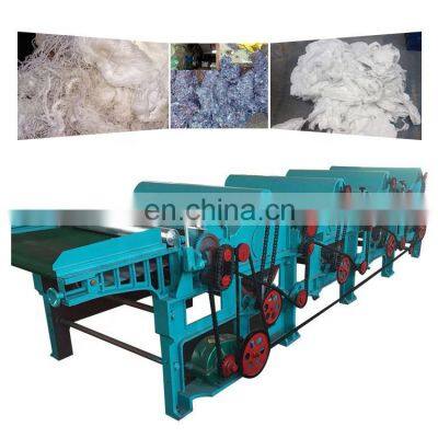 New Durable 500kg/h Waste Cloth Recycling and Processing Machine Polyester Wadding Fiber Opening Machine photo-2