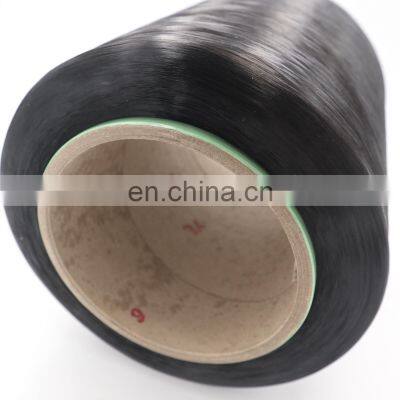 Black High Tenacity Nylon Filament FDY Twisted Dyed Yarn photo-3