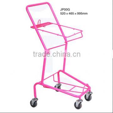Japan Style Unfolding Smart Zinc Plated Shopping Trolley photo-3