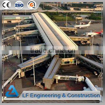 Cheap prefabricated large span space frame airport