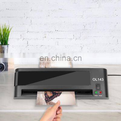 Professional Heat Assist Card Photo Cold Hot Roll Automatic Laminadora Frio A4 230c Desktop Machine Passport Pouch Laminator photo-4