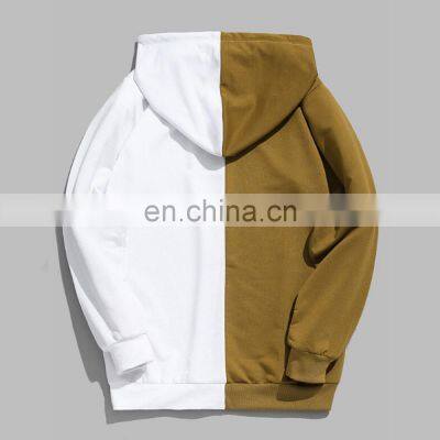 High quality hooded Hoodies for Men cotton Fabric Pullover hoodie plus size Cotton Blank Design