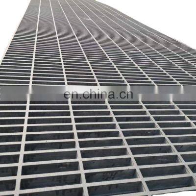 Rectangle type frp grating fiberglass slip resistant frp plastic floor grating