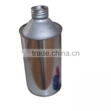 tin bottle with screw lid