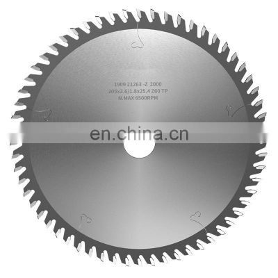 LIVTER 210x2.0x25.4x80T Table Saw Blades Carbide ATB Saw Teeth Circular TCT Saw Blade for Wood