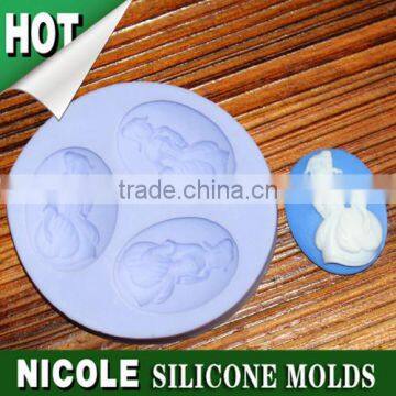 Nicole factory figurine resin mould epoxy resin mold resin mold making