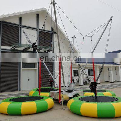 4 in 1 bungee trampoline adults bungee trampoline for sale