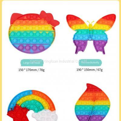Silicone Decompression Bubble Toy With Cute Shapes photo-3