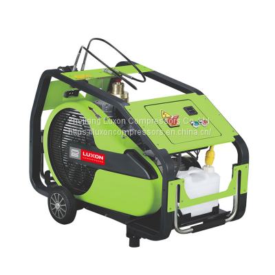 LUXON E PRO series portable breathing air compressor high pressure with wheels