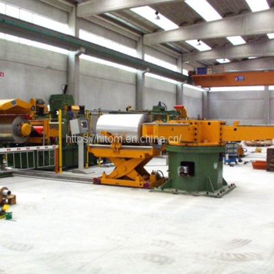 Steel Service Center Hot Cold Rolled Pickled Coated Coil Slitter Line photo-5