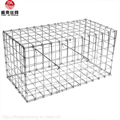 Gebin stone cage net courtyard landscape net wall installation stone cage electric welding