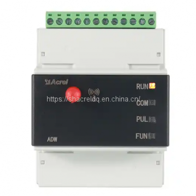 ADW220-D36-1S lora wireless communication din rail multi-channel energy meter 200 event records