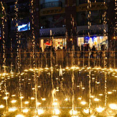 interactive water fountain