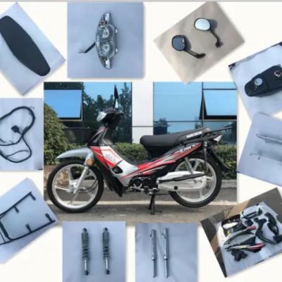 2022 HJ110 DY110 Cheap haoji n Lifan electric bike motorcycle scooter scooter electric Motorcycle Parts gas scooters