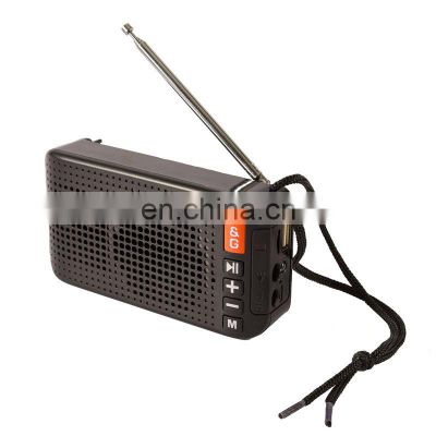 Colorful Portable Tg184 Solar Charging External Antenna Wireless Speaker With Fm Radio And Usb Tf Card Reader