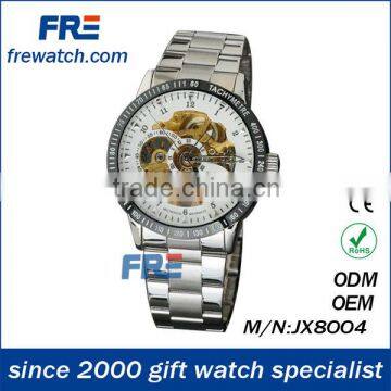 fashion android watch phone transparent mechanical watches