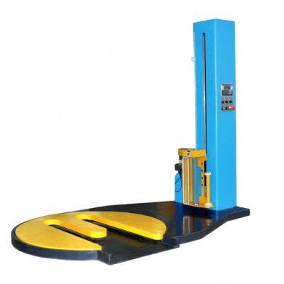 Heavy Duty PLC Control Automatic Stretch Film Pallet Wrapping Packing Machine photo-2