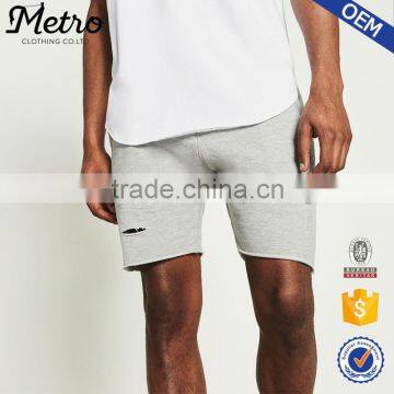 Stylish Custom French Terry Destroy Sweat Shorts For Men