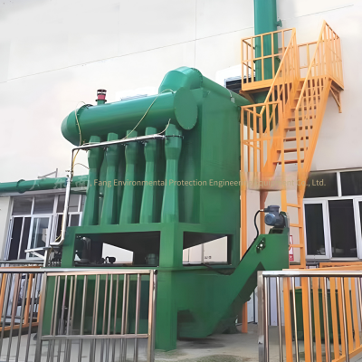 Venturi Water Washing Dust Removal Tower, Corrosion-resistant Stainless Steel Wet Treatment Equipment for High-temperature Flue Dust From Metallurgical Kilns and Boilers photo-4