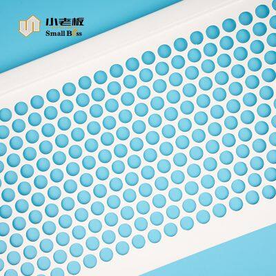 Easy to Install Durable Weather UV Resistant Roof Install PVC Gutter Guards in Perforated Plastic photo-5