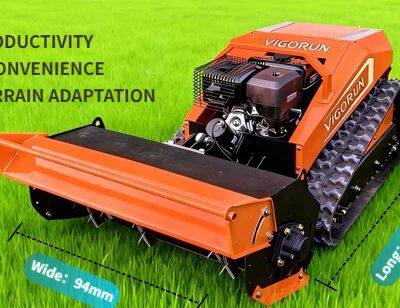 Rugby Rough Areas Vegetation Mowing Factory Direct Sales Remotely Controlled Multi-functional Flail Mower photo-4