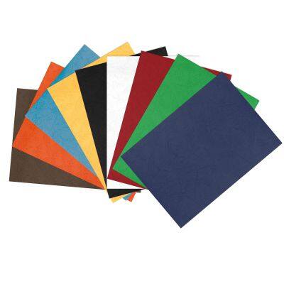 Letter Size A4 Leather Grain Paper Binding Covers Book Binding Cover for Report Presentation IDLGBC001 photo-5