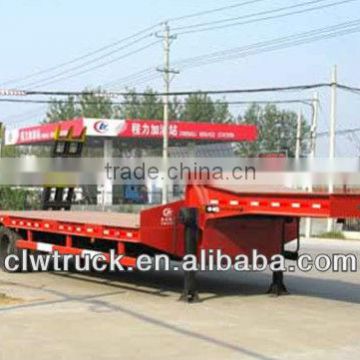 2-axis lowbed trailer,lowbed semi trailer