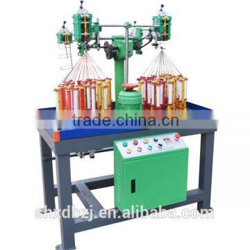 High Speed Beautiful Double Ribbon Or Two-Color Tape Braiding Machine