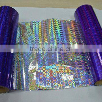 PET Holographic Plastic Film Used For Packing(All Kinds Of Size.Color.We Can Supply) photo-6