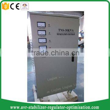 3 phase avr voltage stabilizer 30kva 220volts