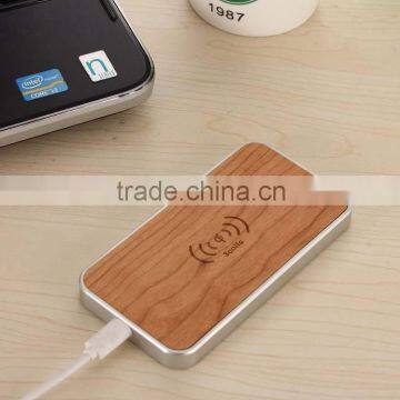 Three Coil Transmitter Wooden Wireless Transmitter /qi Wireless Charger photo-3