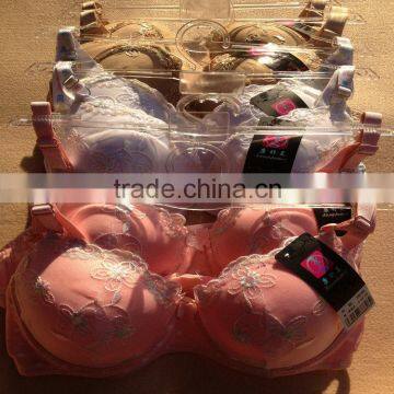 0.47USD Hot Newest Style Fashional Ladies Cheap Bra Designs/Thin Sponge 32-40BC Cup ( kczd157)