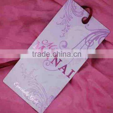 New Arrival Discount Custom Printing Clothing Hang Tag