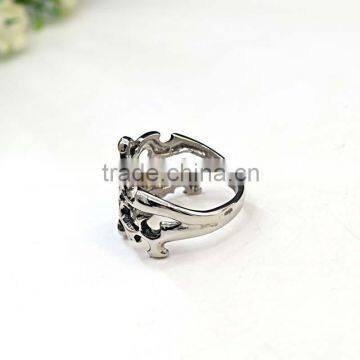 New Stainless Steel Jewelry Rings Titanium Silver 316l Stainless Steel Rings Supplier's Choice photo-3