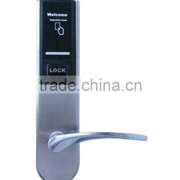 High-level keycard door lock for Marriott hotel