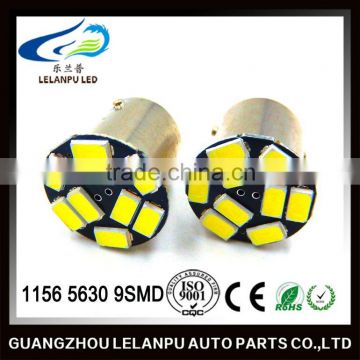 9 LED White Car Bulb 1156 ba15s Light 12V Brake/Turn/Tail/Revese Lamp 180LM backup light/turn light