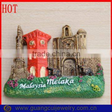 ODM/OEM melaka malaysia polyresin fridge magnets crafts