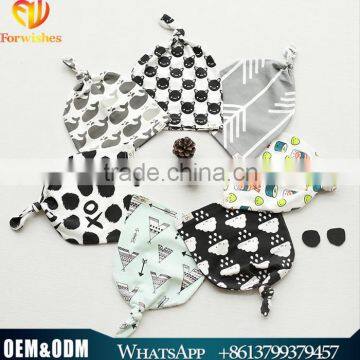 2016 European Style Tied Cap Fashion Baby Breathable Hat Newborn Kids Headwear