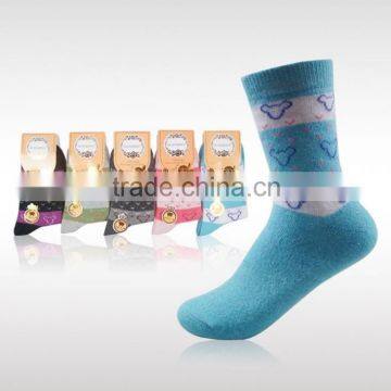 5 Pairs Mix Colors Womens Winter Socks Ladies Novelty Warm Wool Cute Socks