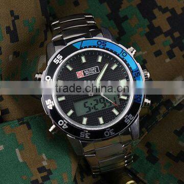 MR038 japan movt quartz watch stainless steel military watch