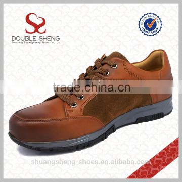 2015 high quality softening leather men action shoes form china supplier , sneakers men