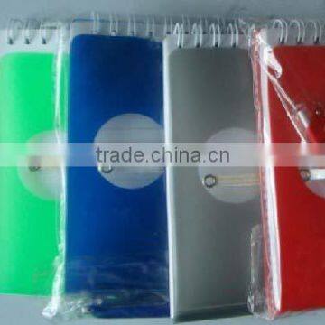 promotional note book/memo with match pen