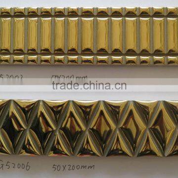 2013 Hot Sale Italy Style Golden Ceramic Border